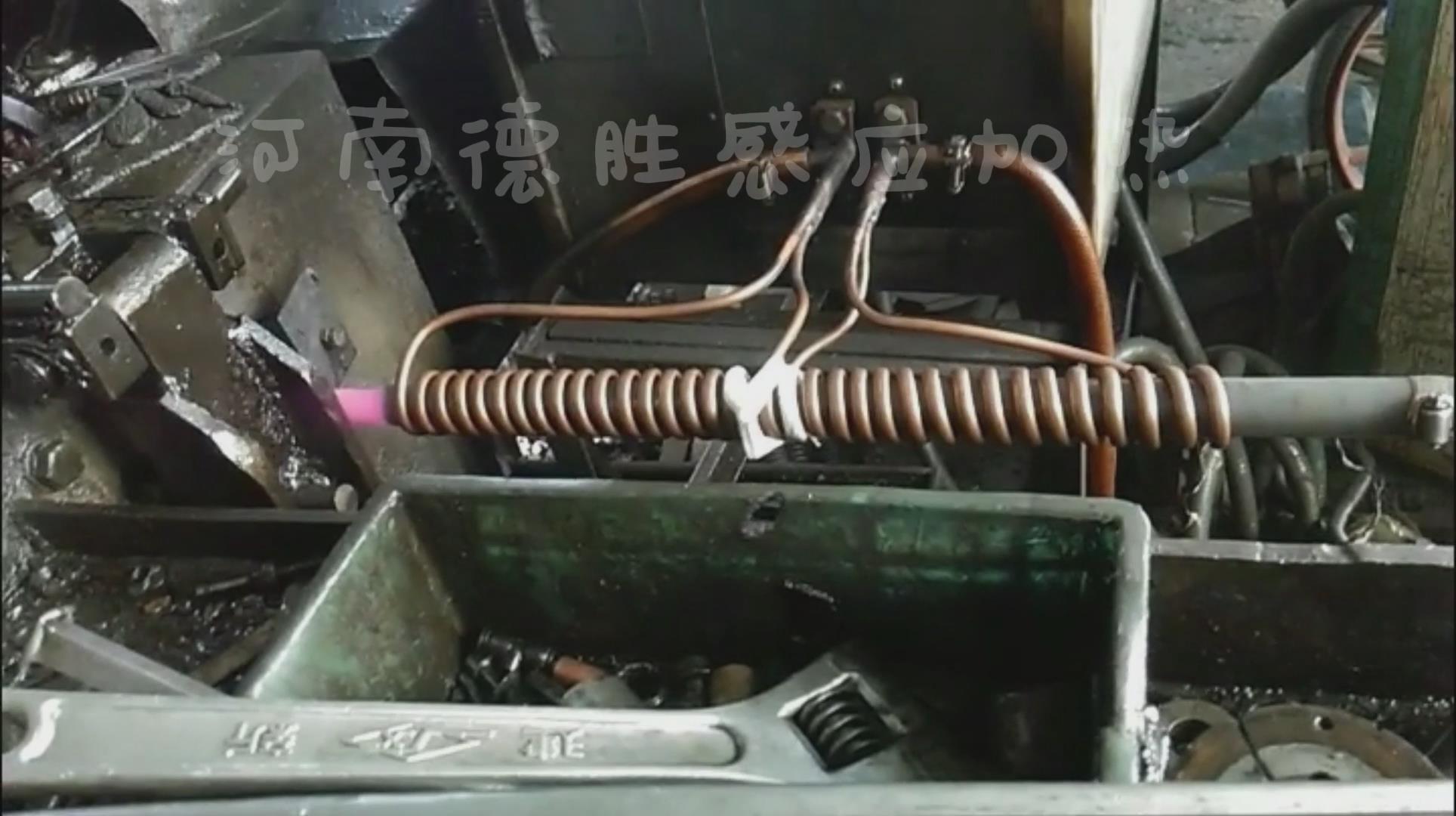 黃銅紫銅棒中頻加熱設(shè)備